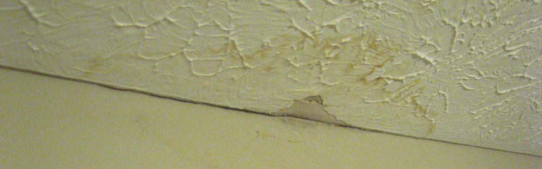 ceiling water damage