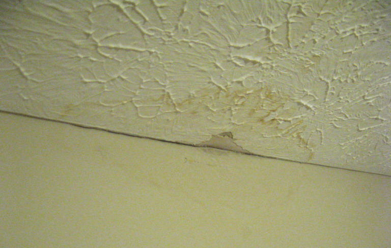 ceiling water damage