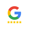 Google Review Icon with 5 stars